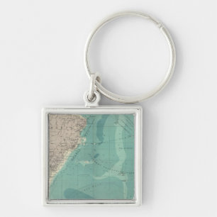 Porte-clés Océan Atlantique Sud