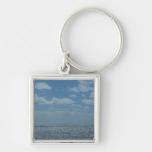 Porte-clés Océan bleu de la mer des Caraïbes