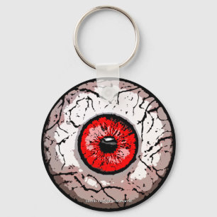 Porte-clés Oeil déplaisant personnalisable - porte - clé