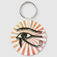 Oeil Perdu De Horus Symbole Égyptien Retro Soleil