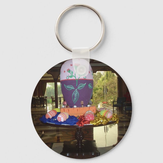 Porte-clés OEufs de Pâques décorés (Recto)