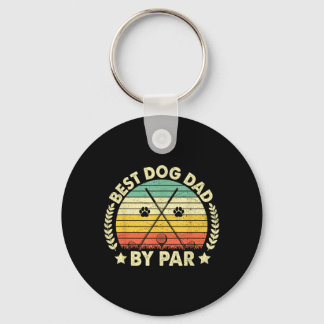 Porte-clés Œuvre d'art Papa Chien