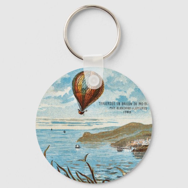 Porte-clés Oeuvre de Ballon à air chaud (Recto)