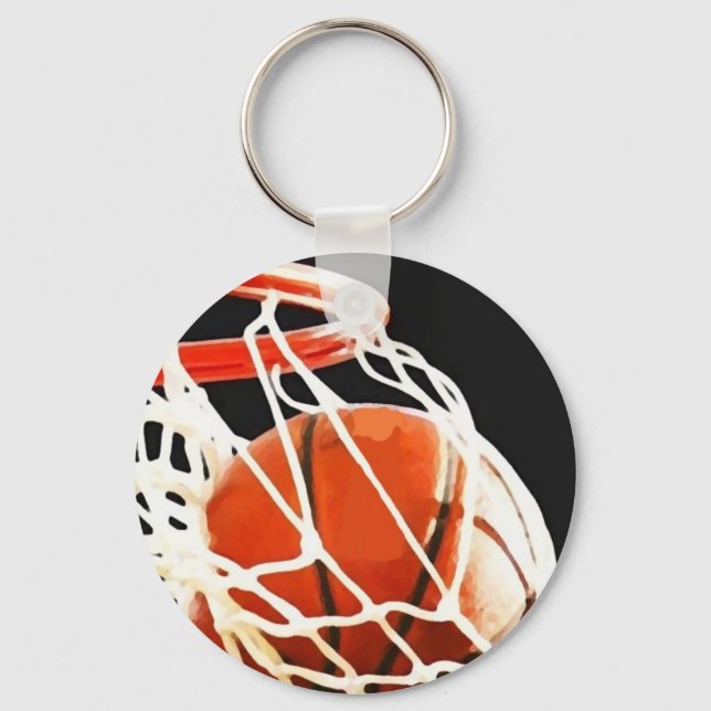 Porte-clés Oeuvre de basket-ball (Recto)
