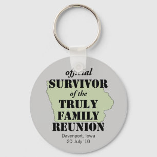 Porte-clés Official Survivor of Family Reunion - Iowa
