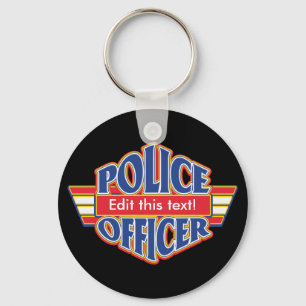 Porte-clés Officier de police