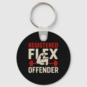 Porte-clés Offre Flex enregistrée Drôle Gymnase Bodybui