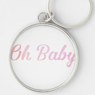 Porte-clés Oh Baby Personnalisez Cette Fille Rose