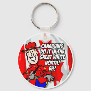 Porte-clés Oh Canada EH!