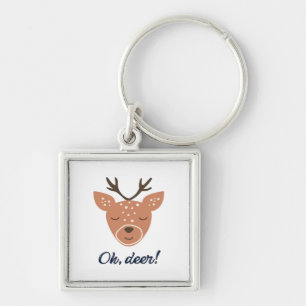 Porte-clés Oh cerf cerf amour Sauver le cerf Création créativ