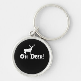 Porte-clés Oh Cerf Style Graphique Propre