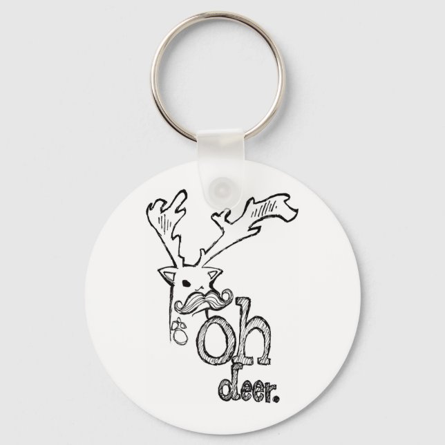 Porte-clés Oh Deer (Recto)