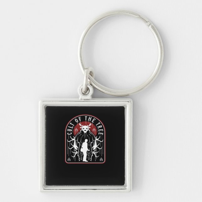 Porte-clés Oh Deer Cult Of The Tree Artistic Style  (Devant)
