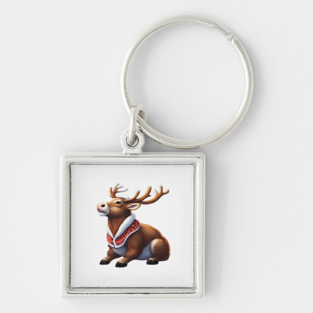 Porte-clés Oh Deer Energetic Modern Design  (Devant)