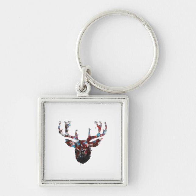 Porte-clés Oh Deer Minimal Style  (Devant)
