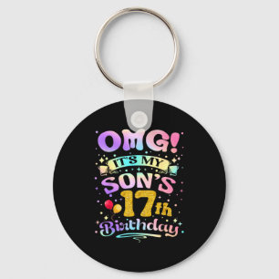 Porte-clés Oh mon dieu, c'est l'anniversaire de mon fils, 17