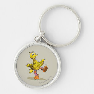 Porte-clés Oiseau géant d'art rétro