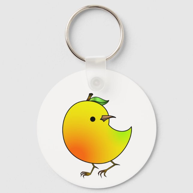 Porte-clés Oiseau mangue (Recto)