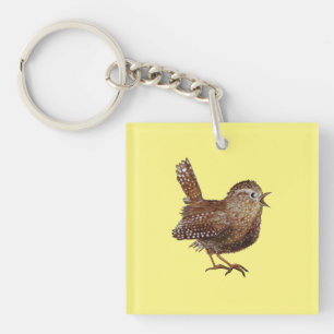 Porte-clés Oiseau Wren (Troglodytes Troglodytes)