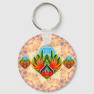 Porte-clés Oiseaux hawaïens du paradis
