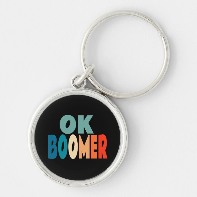 Porte-clés Ok Boomer (Devant)