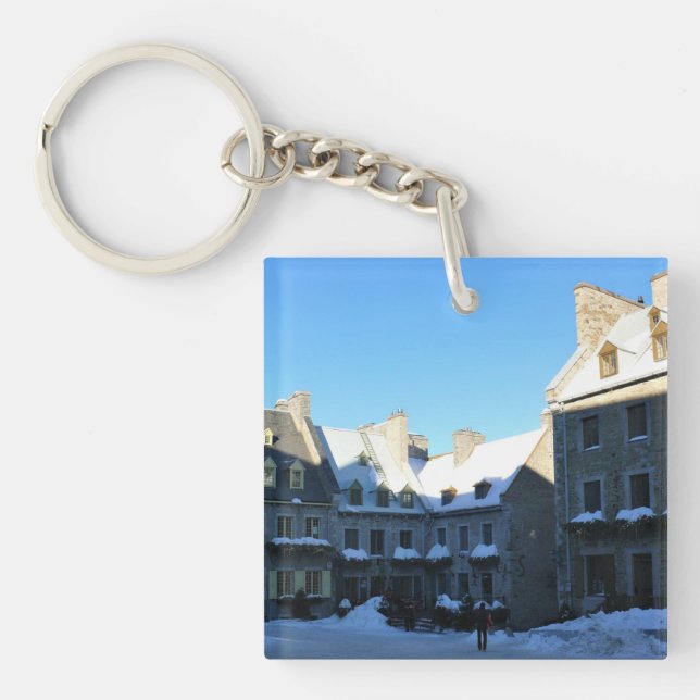 Porte-clés Old Québec, Québec, Canada (Devant)