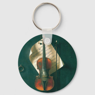 Porte-clés Old Violon Still Life par William Michael Harnett