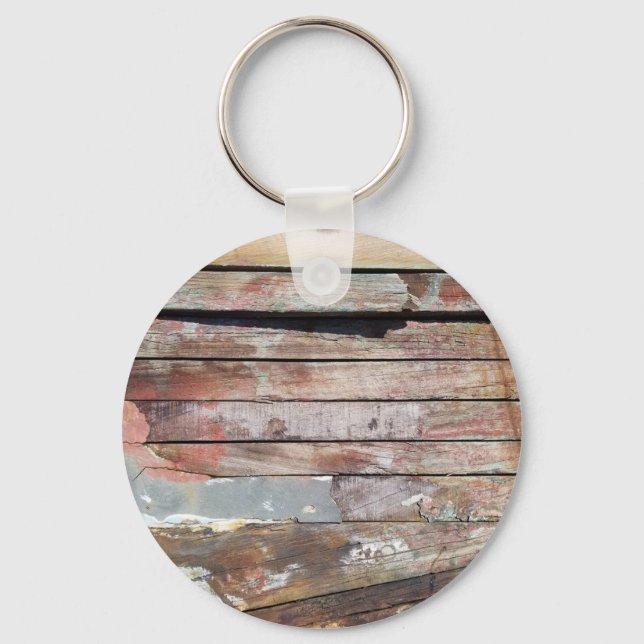 Porte-clés Old wood rustic boat wooden planks (Recto)