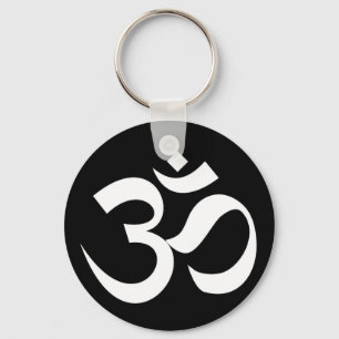 Porte-clés om symbole sacré bouddhisme religion zen yoga