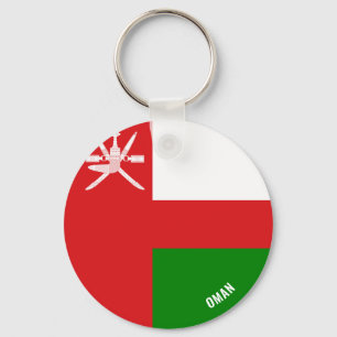 Porte-clés Oman Drapeau charmant patriotique
