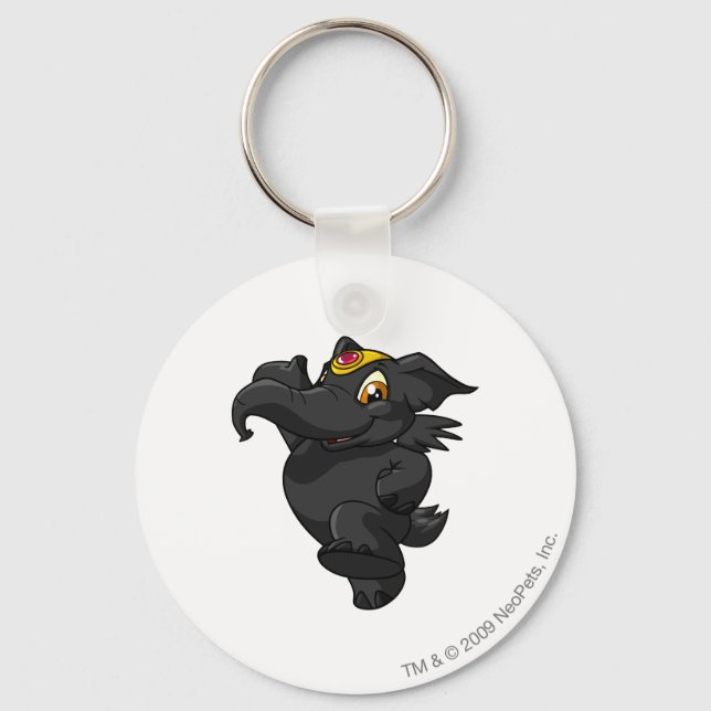 Porte-clés Ombre de l'éléphante (Recto)