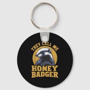 Porte-clés On M'Appelle Honey Badger Funny Mignon Humour Amus