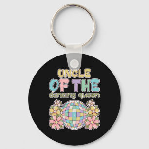 Porte-clés Oncle Of The Queen Dancing Retro 17th Birthday Fam