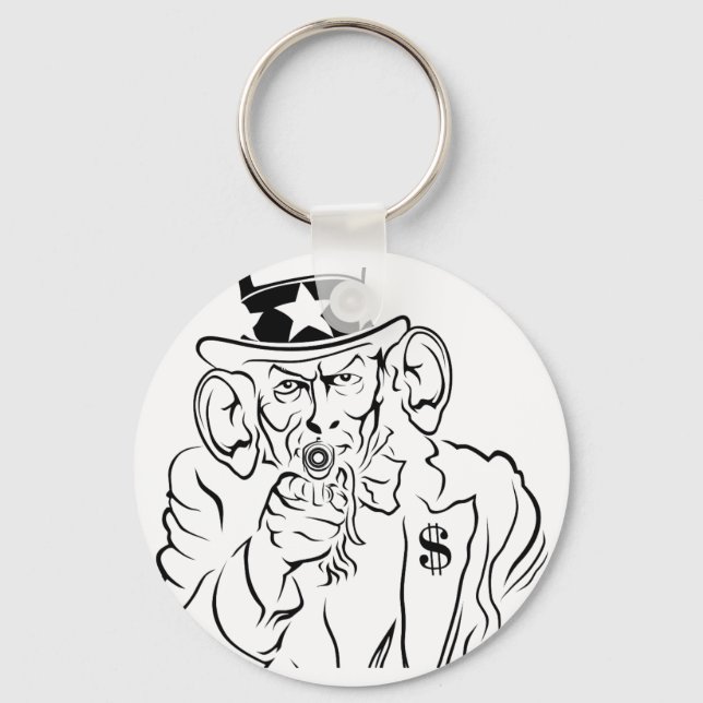 Porte-clés Oncle Sam (Recto)