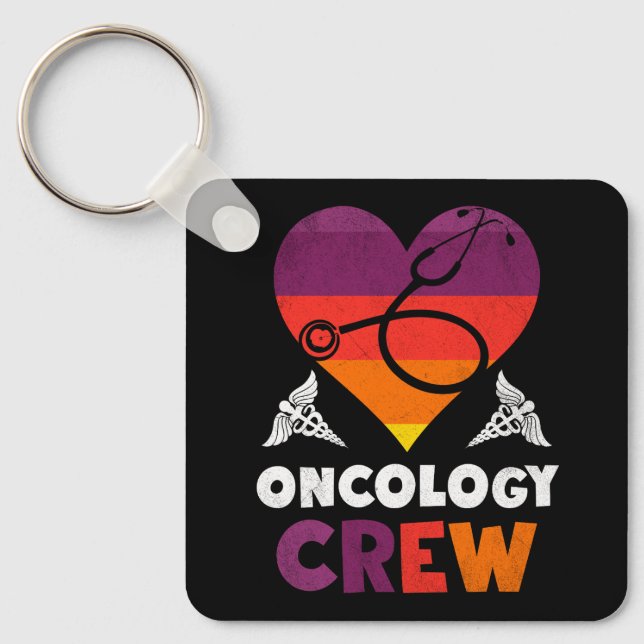 Porte-clés Oncologie Infirmière Appréciation Cancer Doctor Te (Recto)