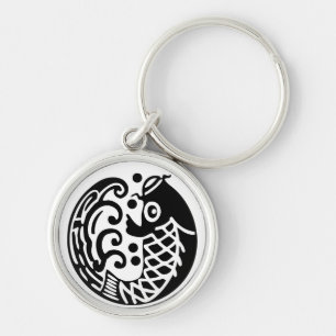 Porte-clés Onde carpe