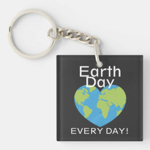 Porte-clés One Love One Earth, Jour des terres, Save Our Plan