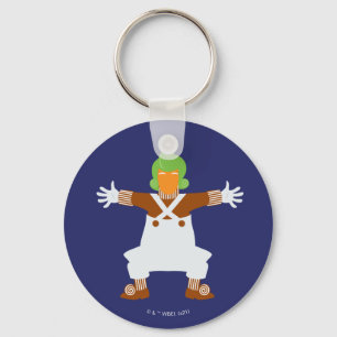 Porte-clés Oompa Loompa Bras