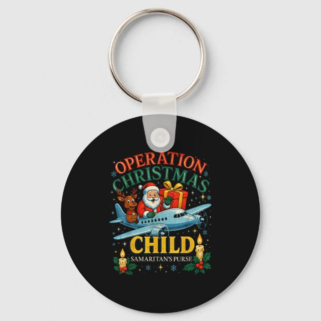 Porte-clés Operation Christmas Child Samaritan’s Purse Xmas D (Recto)