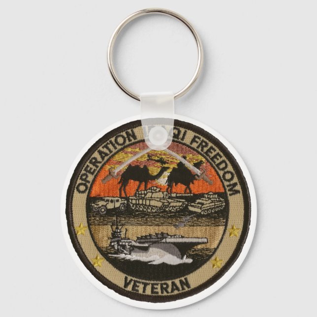 Porte-clés Opération Porte - clé irakien de la liberté (Recto)