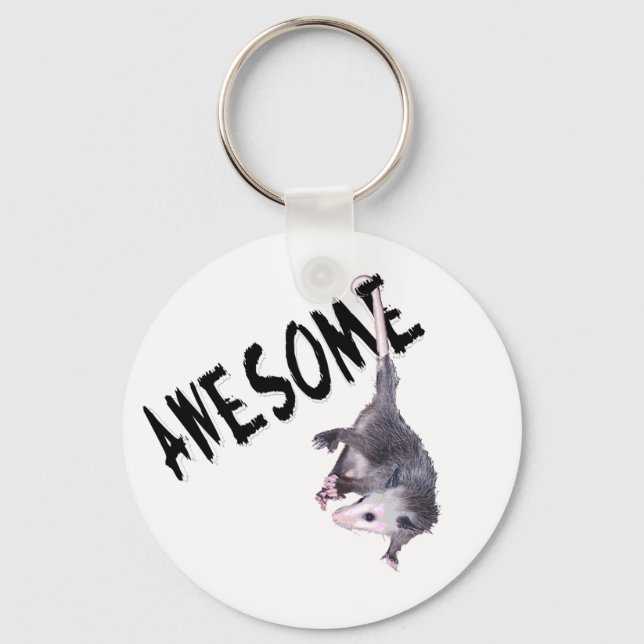 Porte-clés Opossum Possum génial (Recto)