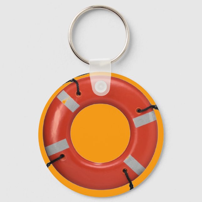 PORTE-CLÉS ORANGE LIFE SAVER (Recto)