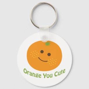 Porte-clés Orange You Cute