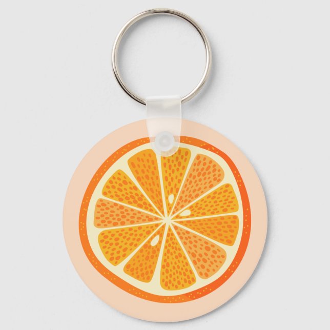 Porte-clés Oranges d'agrumes (Recto)