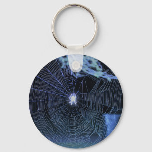 Porte-clés Orb Weaver at night