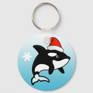 Porte-clés Orca Père Noël
