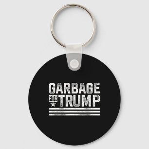 Porte-clés Ordures pour Trump 2024 Ordures Vintages Trump