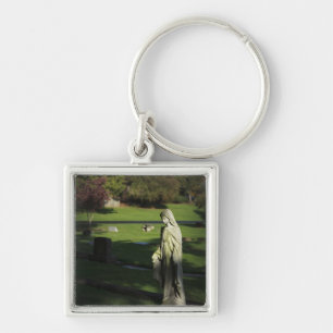 Porte-clés Oregon, Lake Oswego, cimetière d'Oswego Pioneer