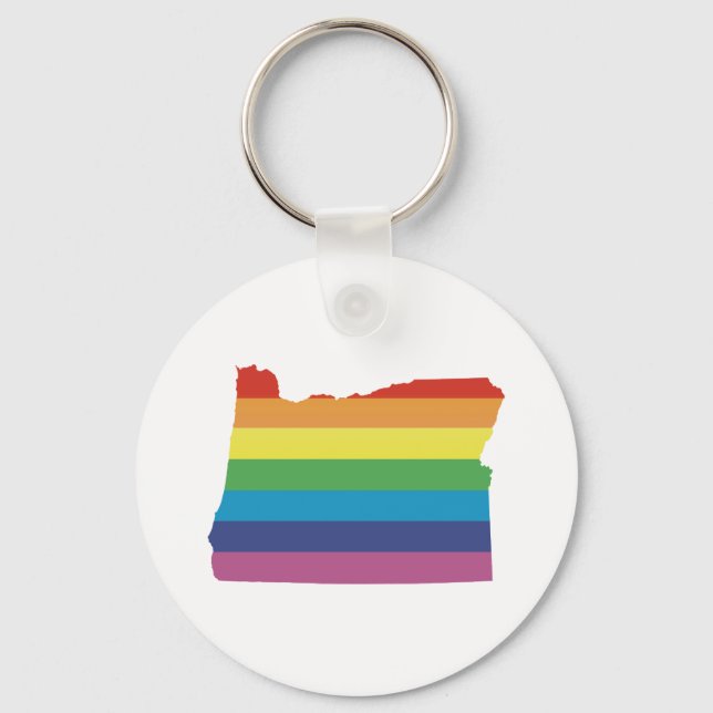 Porte-clés oregon pride. (Recto)