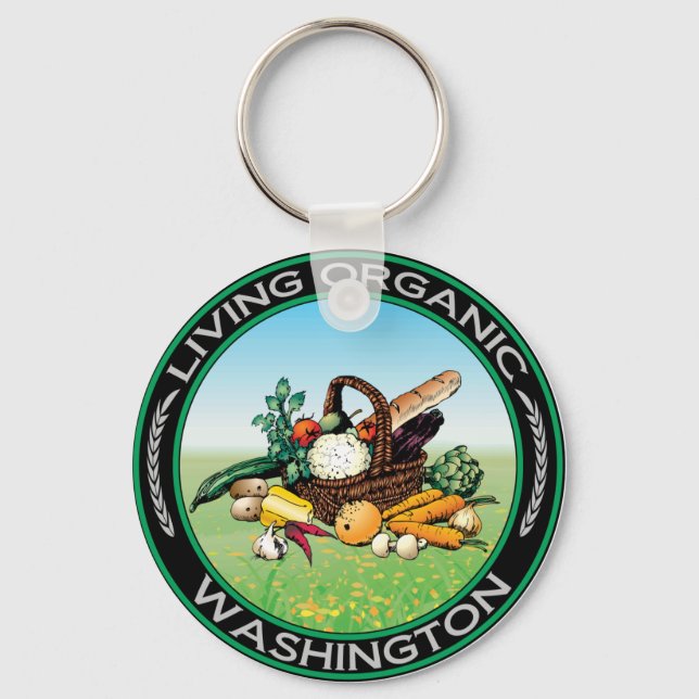 Porte-clés Organic Washington (Recto)